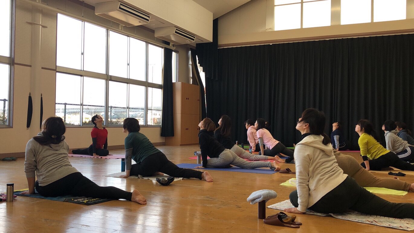 家庭教育学級ヨガレッスン/ダリアヨガ 奈良県